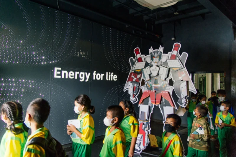 EGCO GROUP BY KHANOM POWER PLANT LEARNING CENTER ORGANIZED THE EVENT "SCIENCE WEEK 2022", BRINGING YOUTHS TO EXPLORE THE "FUTURE ENERGY WORLD" WITH AN ARMY OF ROBOTS
