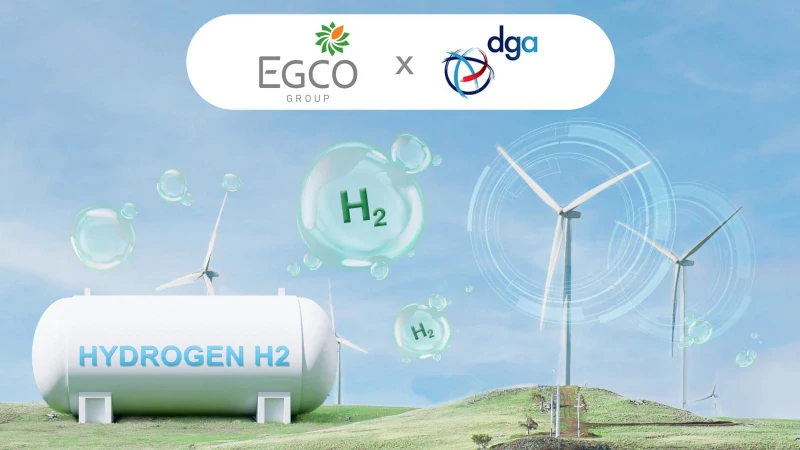 EGCO Group Joins Forces with DGA to Study and Develop Hydrogen Value-Chain Related Business and Renewable Energy in Australia