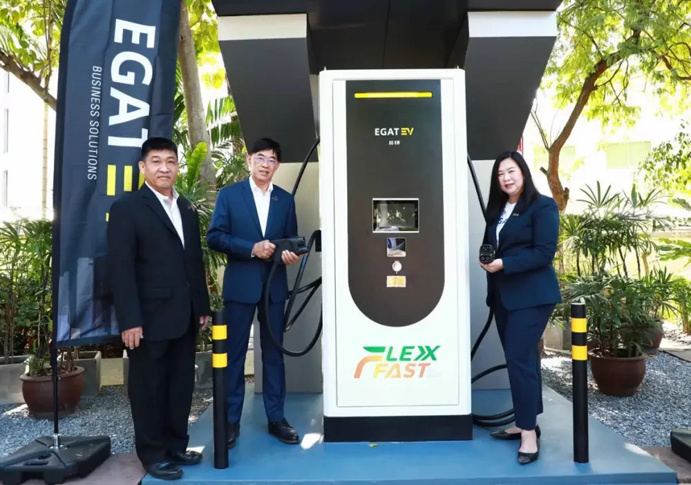 EGCO Group opens EV charging station at headquarters to promote EV usage among employees and low carbon society development