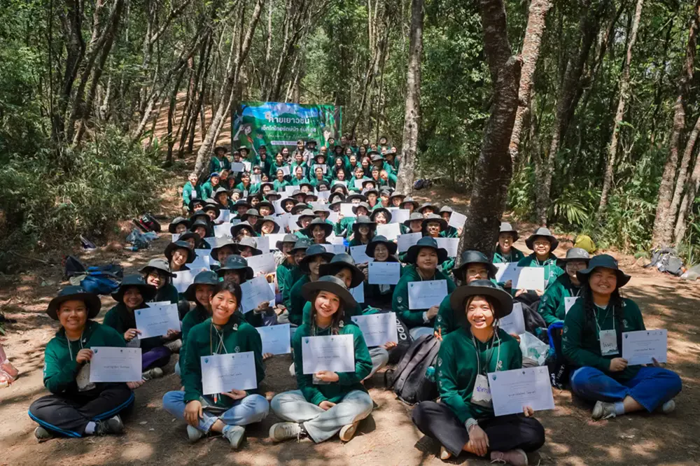 "ค่ายเยาวชนเอ็กโกไทยรักษ์ป่า รุ่น 58” ธรรมชาติบันดาลใจ สู่ไอเดียรักษ์ป่าและสิ่งแวดล้อม