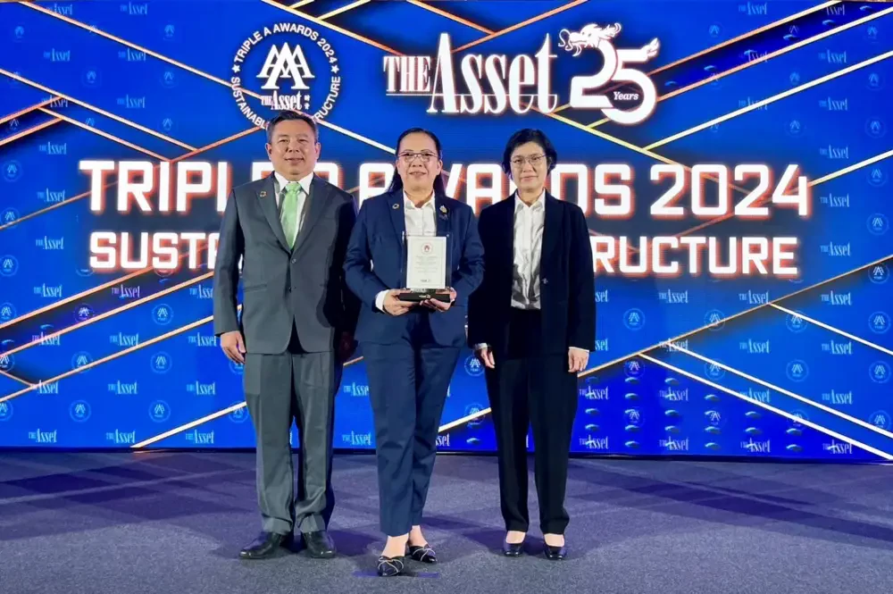 EGCO Group คว้ารางวัลระดับเอเชีย "Green Financing Deal of The Year" จาก The Asset Triple A Sustainable Infrastructure Awards 2024